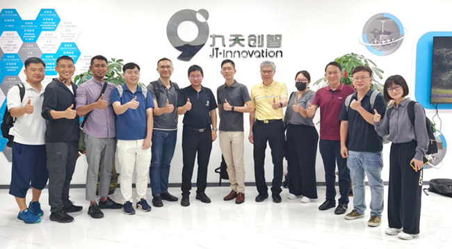 Mr. Ng Keng Wei, The Chief Technology Officer of The National Environment Agency of Singapore, and His Team Came For A Nine-Day Research Visit