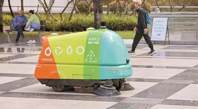 JT-Innovation Outdoor Cleaning Robot Has Landed on Dozens of Streets in Shenzhen
