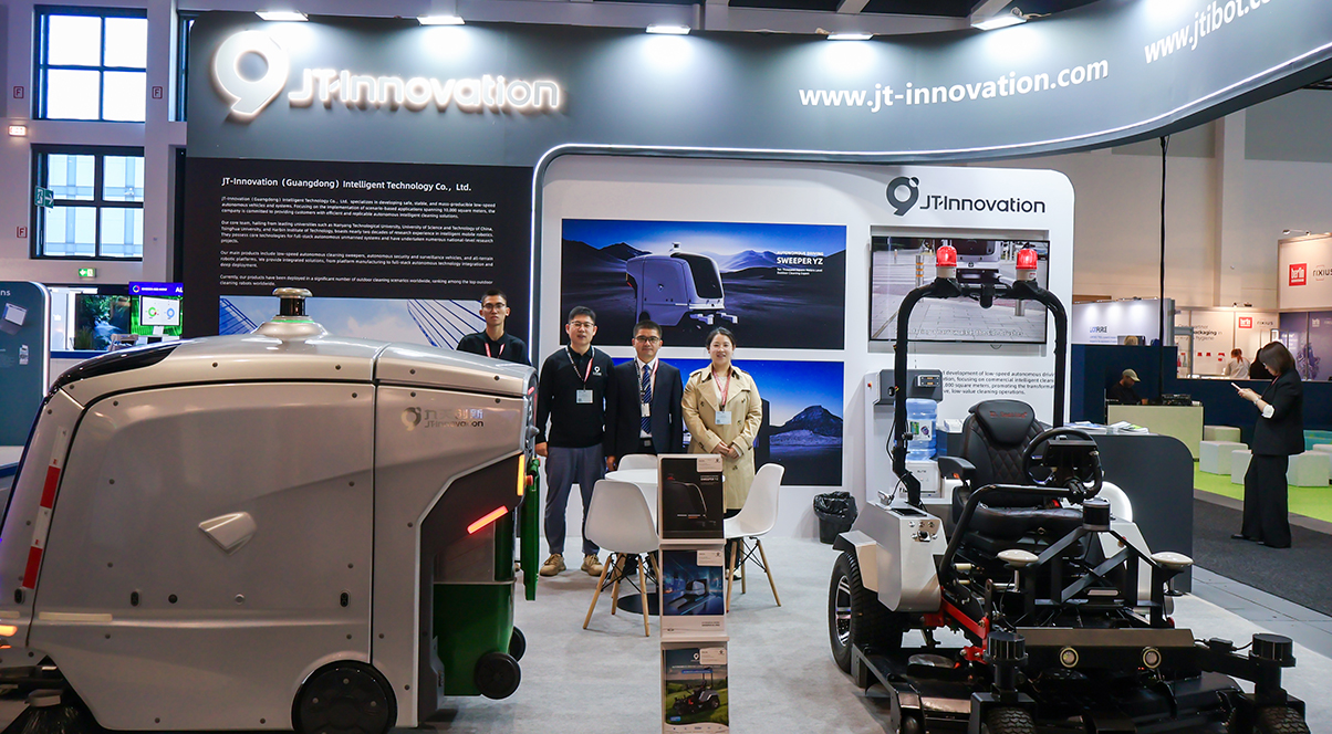 Jtibot Products Hit the CMS Berlin Scene, and Its Outdoor Autonomous Driving Series Products Lead the Global Intelligent Wave